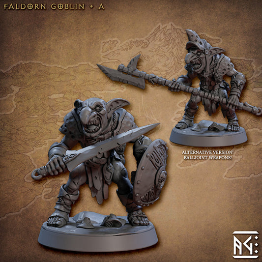 Faldorn Goblins - Warrior (25mm Base)