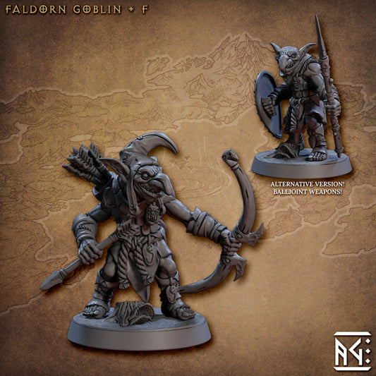 Faldorn Goblin - Warrior (25mm Base)