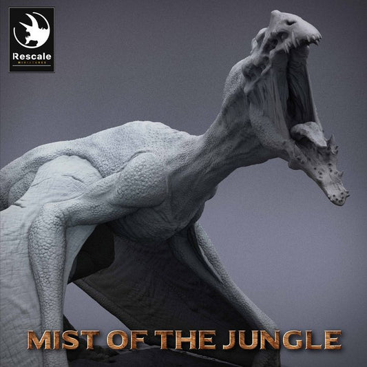 Prehistoric Wyvern Beast Dragons | Gargantuan | Rescale Miniatures | D&D DnD Pathfinder Miniature