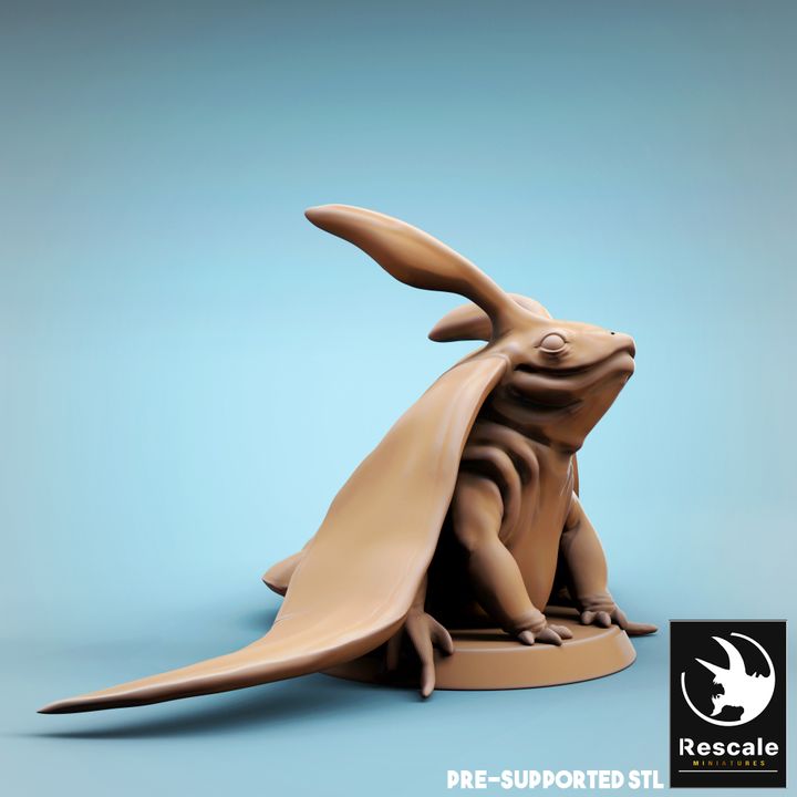 Fintoad Aquatic Creature Beast | Medium | Rescale Miniatures | D&D DnD Pathfinder Miniature