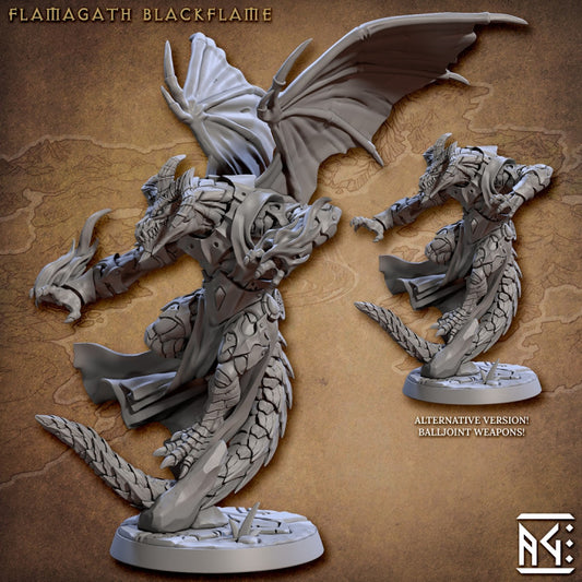 Draconian Sorcerer Dragonborn Magic | Medium | Artisan Guild | D&D DnD Pathfinder Miniature