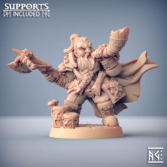 Flokir the Skald - Heroic (25mm Base)