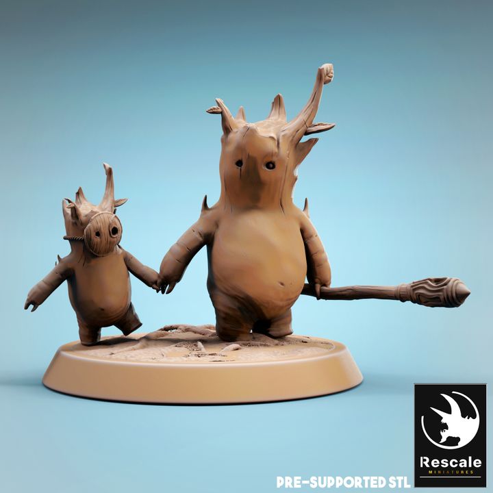 Espíritu del bosque - Errante (base de 25 mm)