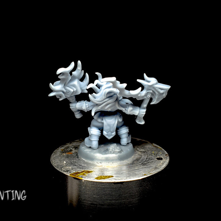 Dwarf Warrior Oathbreaker Storm | Medium | Artisan Guild | D&D DnD Pathfinder Miniature