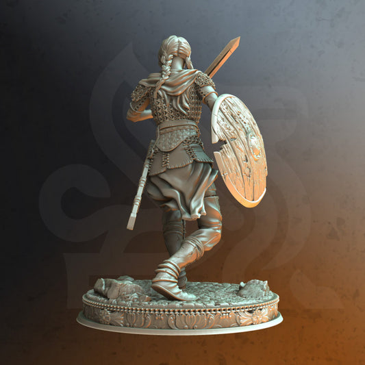Shield-maiden - Fearless (25mm Base)