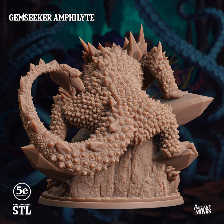 Gemseeker Monstrosities Crystal Creatures | Large | Sordane Publishing | D&D DnD Pathfinder Miniature