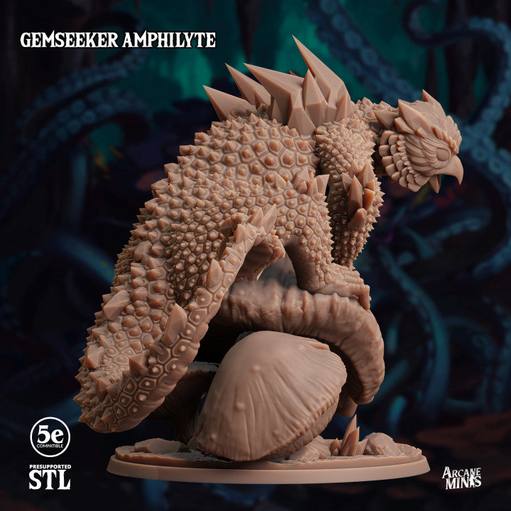 Gemseeker Monstrosities Crystal Creatures | Large | Sordane Publishing | D&D DnD Pathfinder Miniature