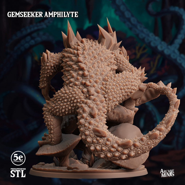 Gemseeker Monstrosities Crystal Creatures | Large | Sordane Publishing | D&D DnD Pathfinder Miniature