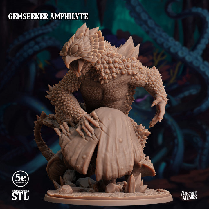 Gemseeker Monstrosities Crystal Creatures | Large | Sordane Publishing | D&D DnD Pathfinder Miniature