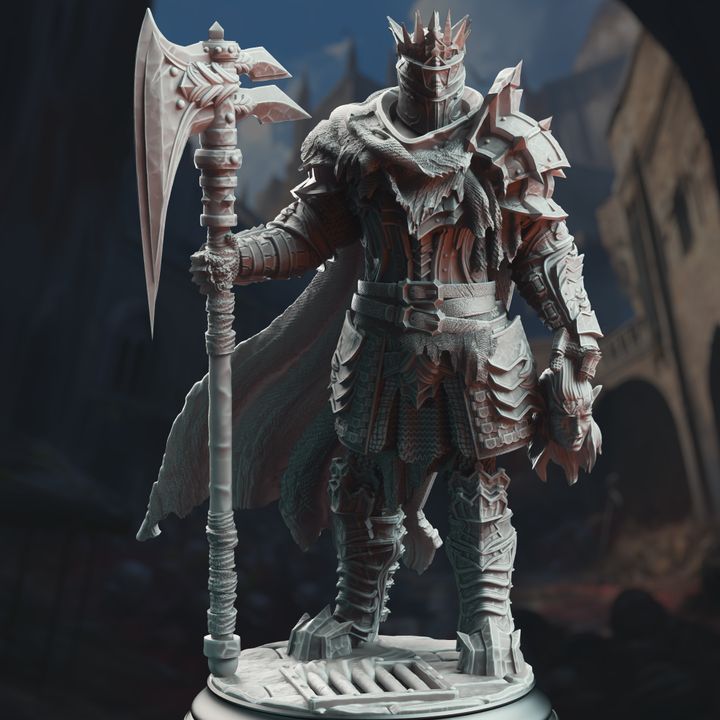 Executioner Knight Warrior Fighter | Medium | DM Stash | D&D DnD Pathfinder Miniature