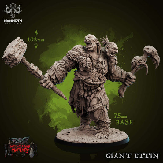 Giant Ettin - Stance (75mm Base)