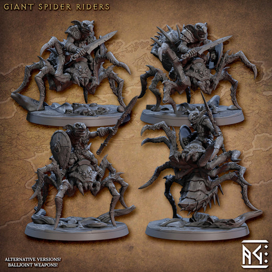 Goblin Spider Cavalry Miniature | Large | Artisan Guild | D&D DnD Pathfinder Miniature
