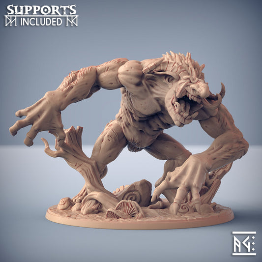Giant Svart Troll - Epic (100mm Base)