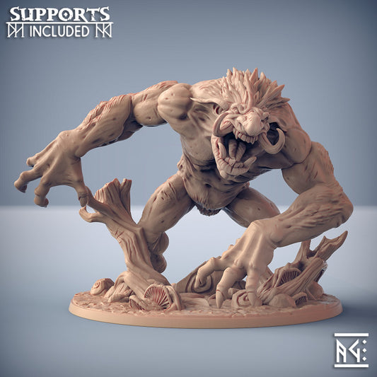 Giant Svart Troll - Epic (100mm Base)