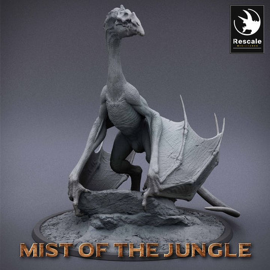 Prehistoric Wyvern Dragons Dinosaur | Gargantuan | Rescale Miniatures | D&D DnD Pathfinder Miniature