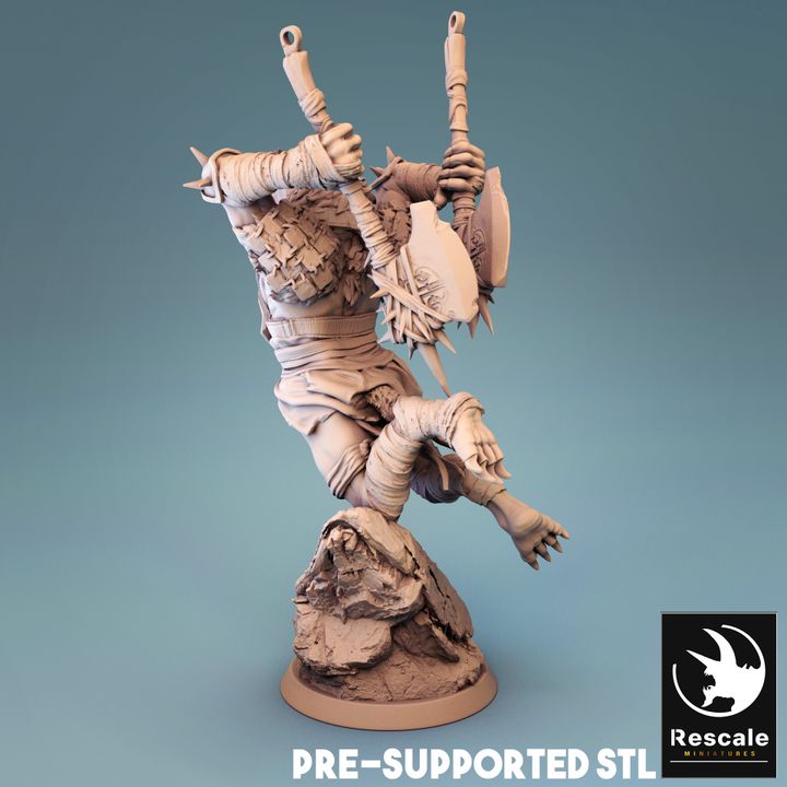 Humanoid Rat Rogue Stealth Urban | Medium | Rescale Miniatures | D&D DnD Pathfinder Miniature