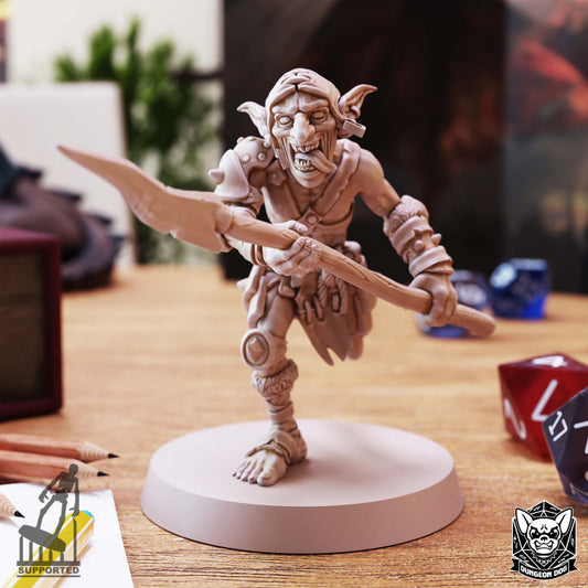Goblin - Spear (25mm Base)