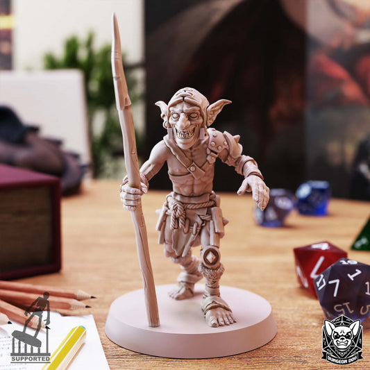 Goblin - Spear (25mm Base)