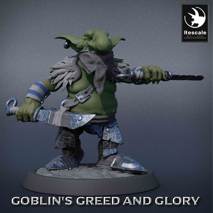 Goblin Rogue Collection - Multiple Poses (25mm Base)