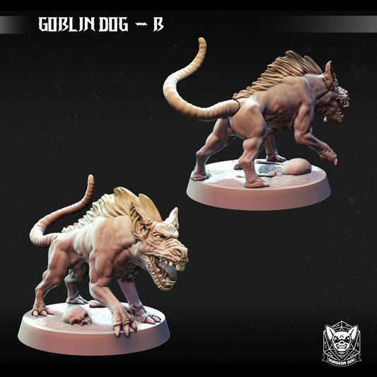 Goblin Dog - Snarling (25mm Base)