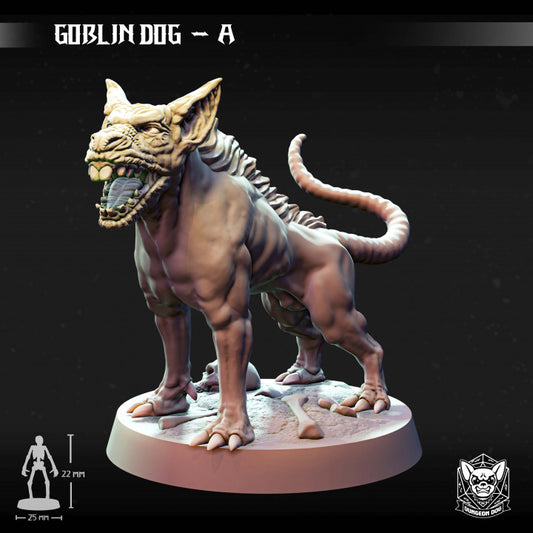 Goblin Dog - Standing (25mm Base)