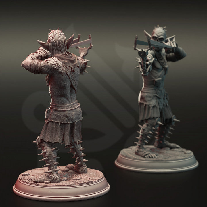 Goblin War Squad - Charging (25mm Base)