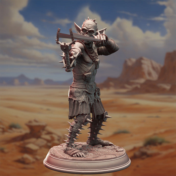 Goblin War Squad - Charging (25mm Base)