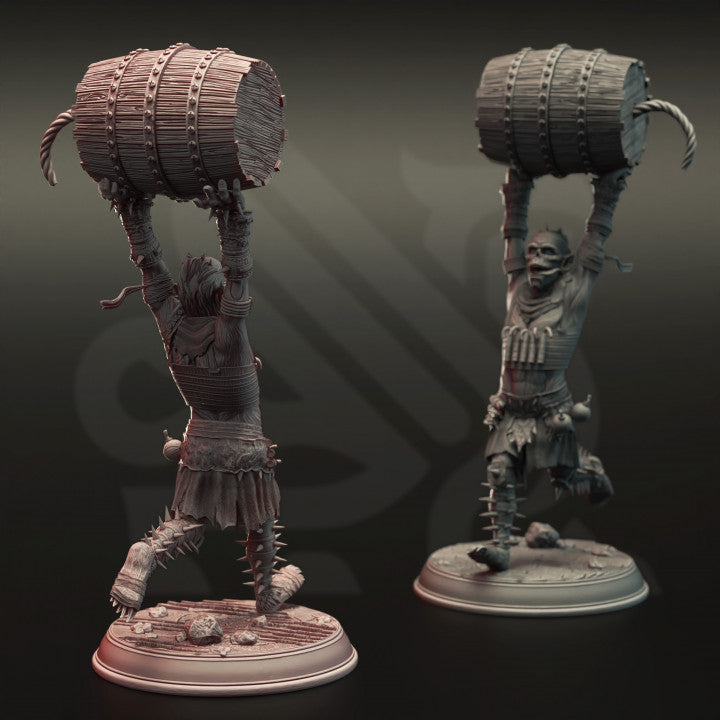 Goblin War Squad - Charging (25mm Base)
