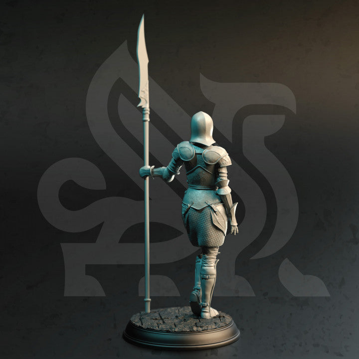 Golden Griffin Fighter Humanoid Sword | Medium | DM Stash | D&D DnD Pathfinder Miniature