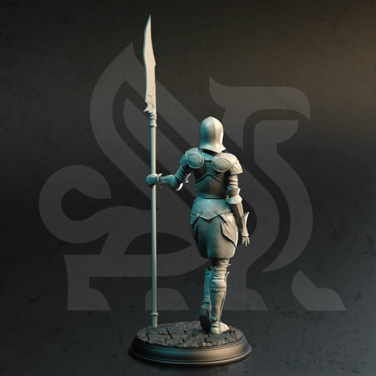 Golden Griffin Fighter Humanoid Sword | Medium | DM Stash | D&D DnD Pathfinder Miniature