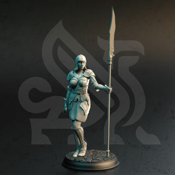 Golden Griffin Fighter Humanoid Sword | Medium | DM Stash | D&D DnD Pathfinder Miniature