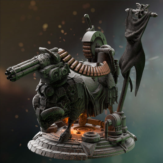 Battle Ram Construct Turret | Large | DM Stash | D&D DnD Pathfinder Miniature
