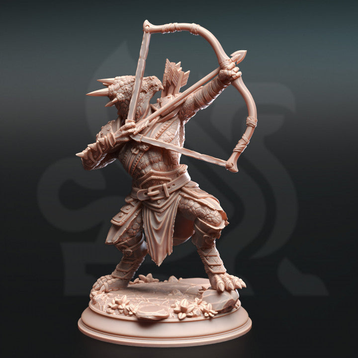 Kobold Warrior Reptilian Fighter Miniatures | Medium | DM Stash | D&D DnD Pathfinder Miniature