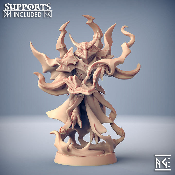 Gryphkin Sorcerer Forbidden Magic | Medium | Artisan Guild | D&D DnD Pathfinder Miniature