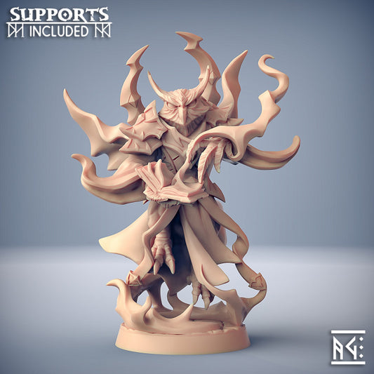 Gryphkin Sorcerer Forbidden Magic | Medium | Artisan Guild | D&D DnD Pathfinder Miniature