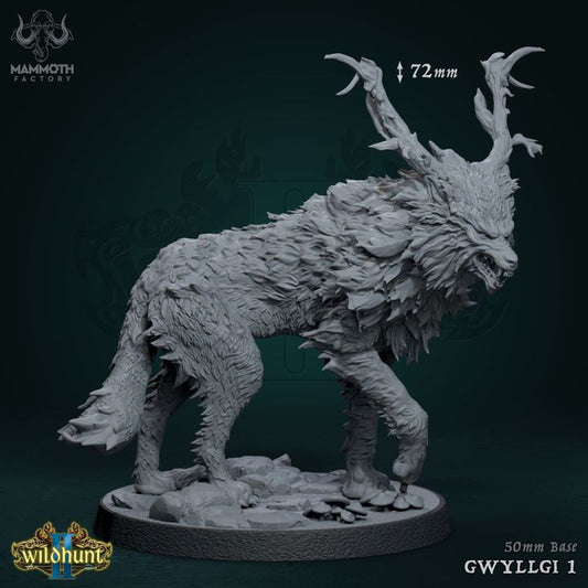 Gwyllgi - Stalking (50mm Base)