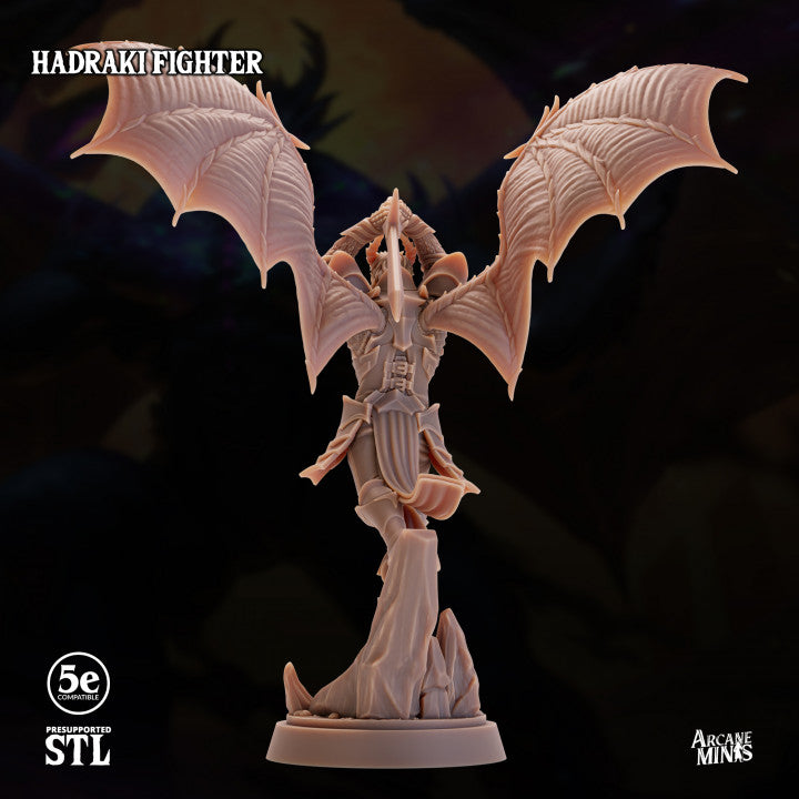 Hadraki Fighter - Charging (25mm Base)
