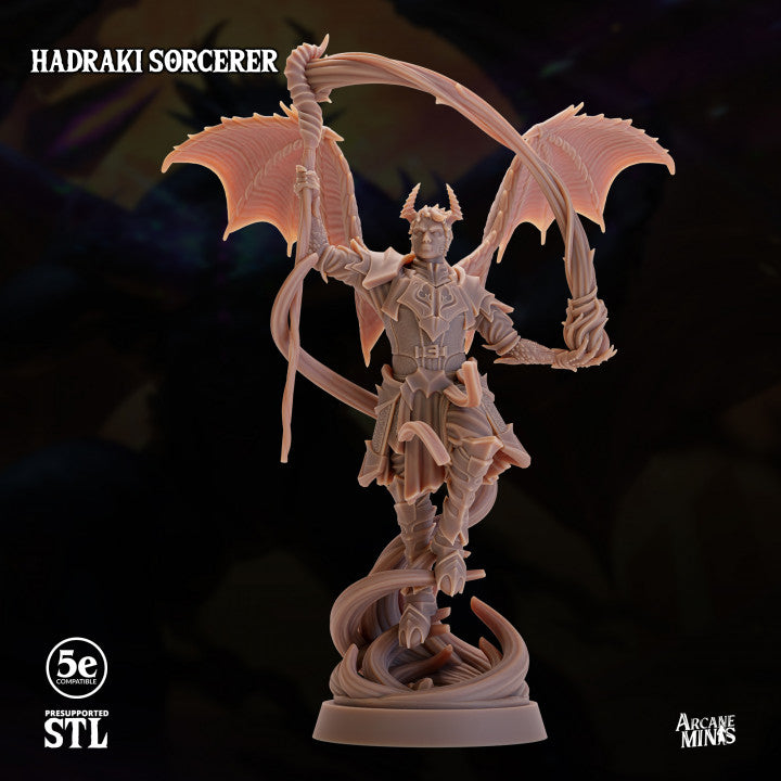 Hadraki Sorcerer - Casting (25mm Base)