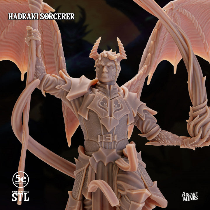 Hadraki Sorcerer - Casting (25mm Base)