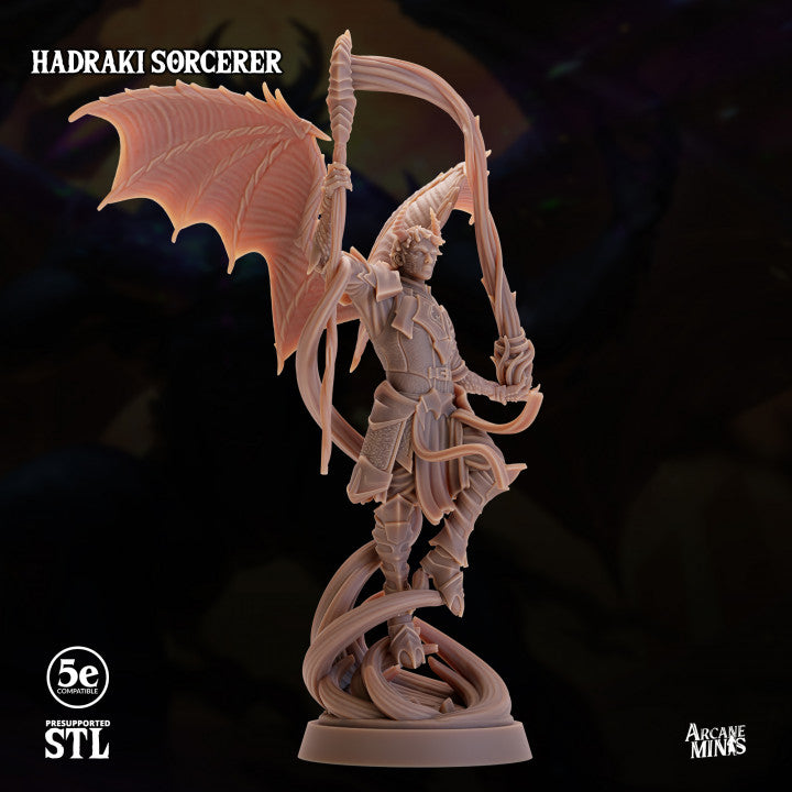 Hadraki Sorcerer - Casting (25mm Base)