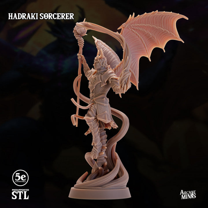 Hadraki Sorcerer - Casting (25mm Base)