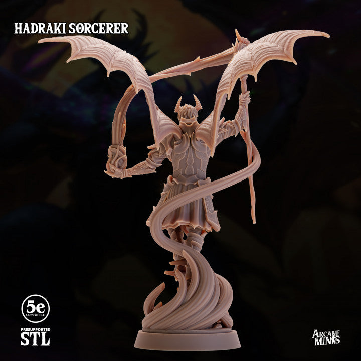Hadraki Sorcerer - Casting (25mm Base)