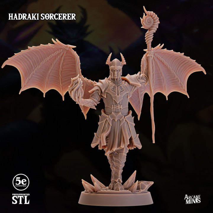 Hadraki Sorcerer - Casting (25mm Base)