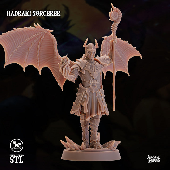 Hadraki Sorcerer - Casting (25mm Base)