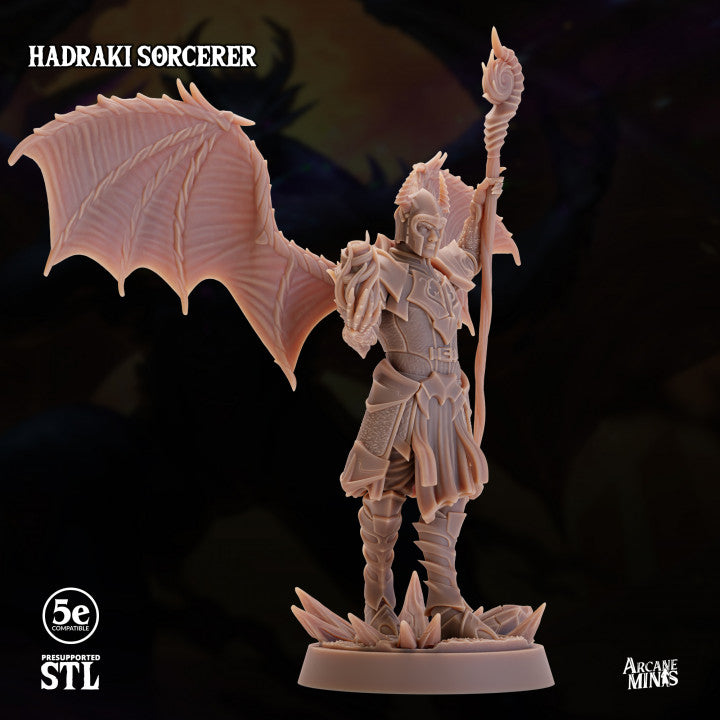 Hadraki Sorcerer - Casting (25mm Base)