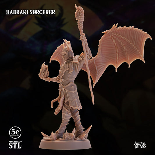 Hadraki Sorcerer - Casting (25mm Base)