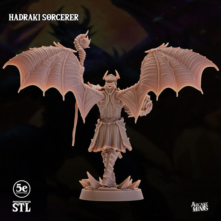 Hadraki Sorcerer - Casting (25mm Base)