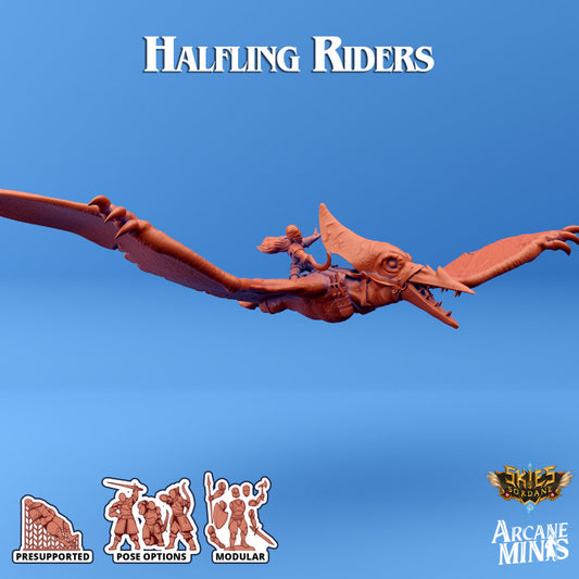 Halfling Rider - Mounted (50mm Base)