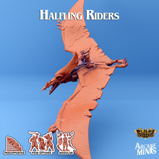 Halfling Rider - Mounted (50mm Base)