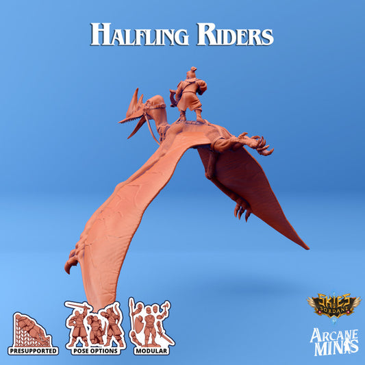 Halfling Rider - Mounted (50mm Base)